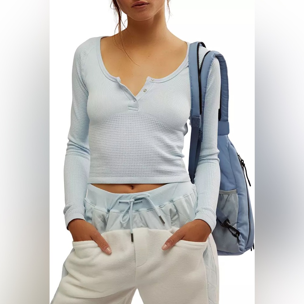 NWT FP Movement Bail Out Long Sleeve Layer In Arctic Snow